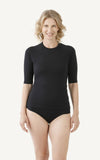 Adore Long Sleeve One Piece Swimsuit | Black