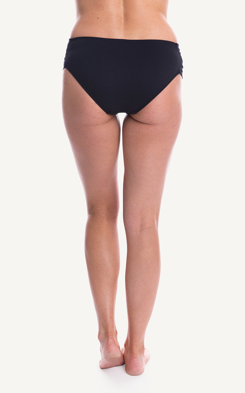 Bottoms Black Mid Rise Coverage Bikini Types Styles size Swimwear Swimsuit Beachwear Women