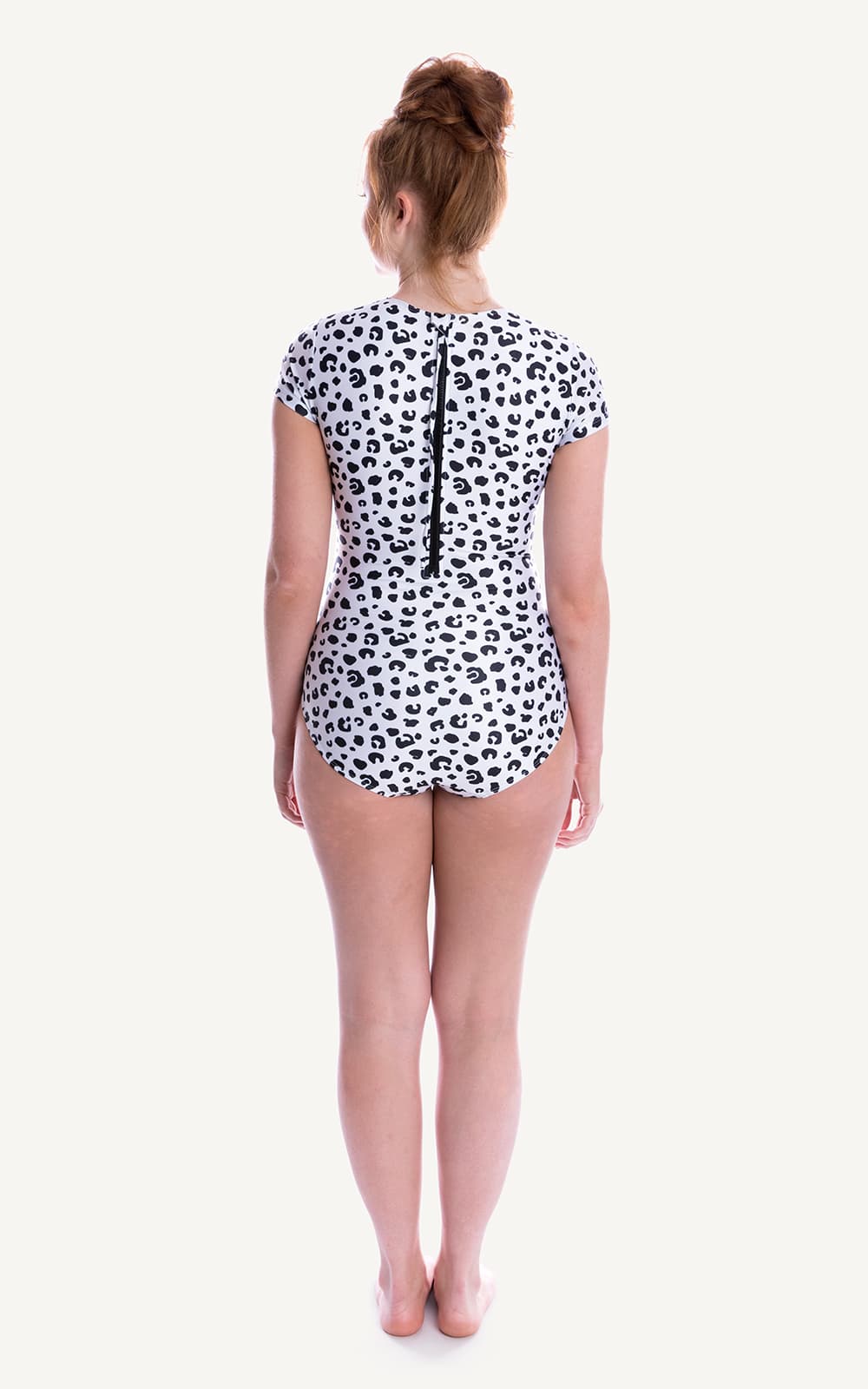 Bridget Cap Sleeve One Piece Swimsuit | Leopard